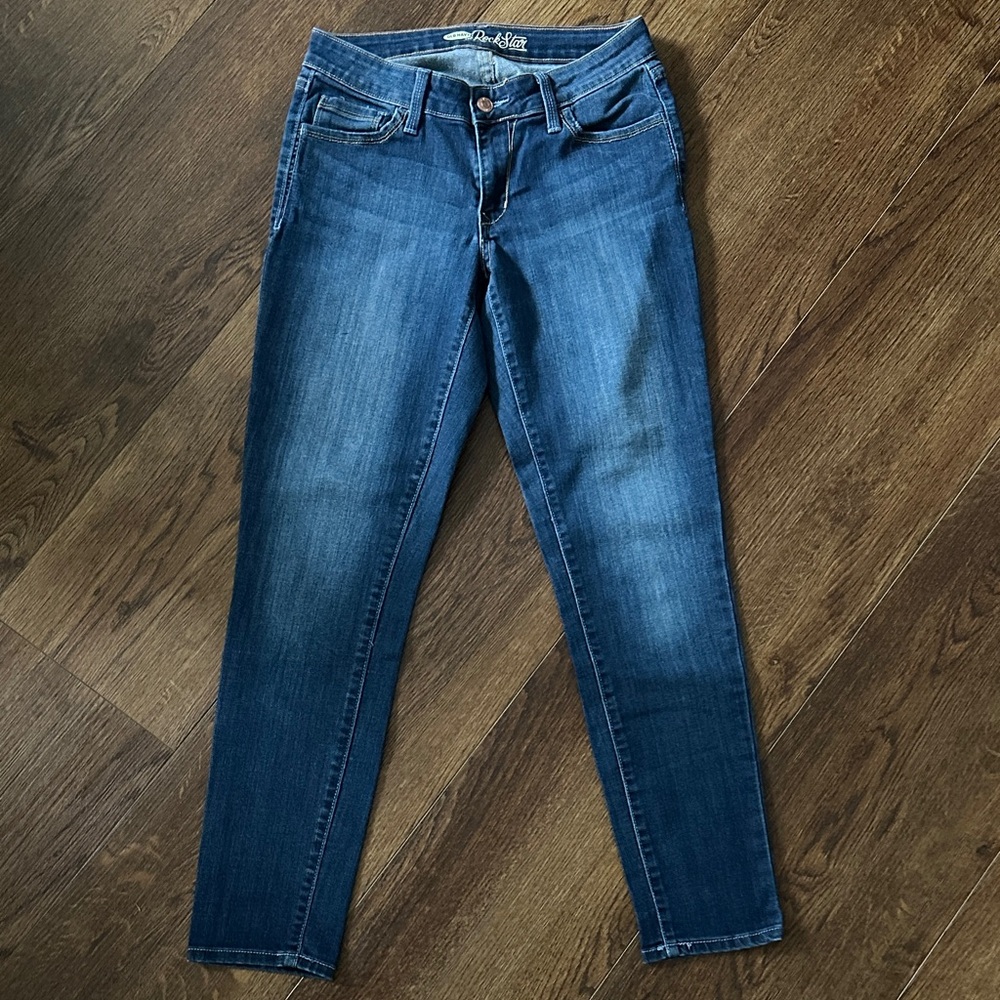 Old Navy Women's Dark Blue Skinny Jeans